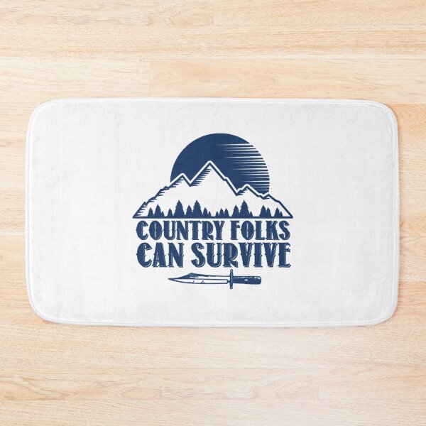 Item preview, Country Folks can survive     designed and sold by Salihhocker.
