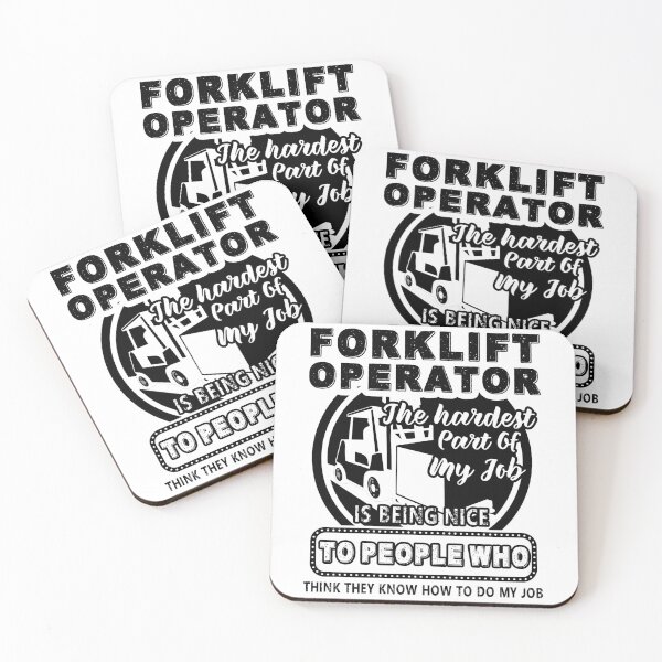 Item preview, Forklift Operator The Hardest Part Of My Job Is Being Nice designed and sold by UnknownArtistt.