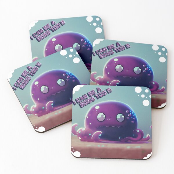 Item preview, I Can Be a Boss Too Octopus Slime designed and sold by TheFoxyWolfShop.