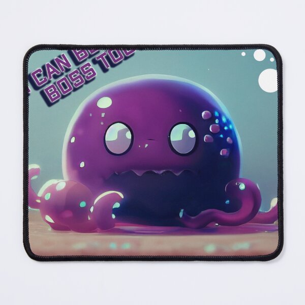 Item preview, I Can Be a Boss Too Octopus Slime designed and sold by TheFoxyWolfShop.