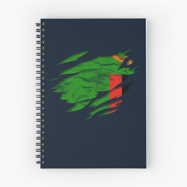 Item preview, Ripped Rip Open Zambia Flag Palm designed and sold by rafaeltto.