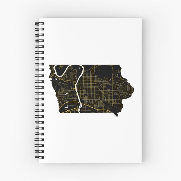 Item preview, Iowa City Map State Outline   designed and sold by Bermudezstephan.