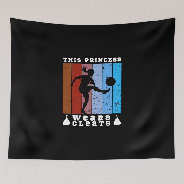 Item preview, This Princess Wears Cleats Essential T-Shirt designed and sold by ButerDino.
