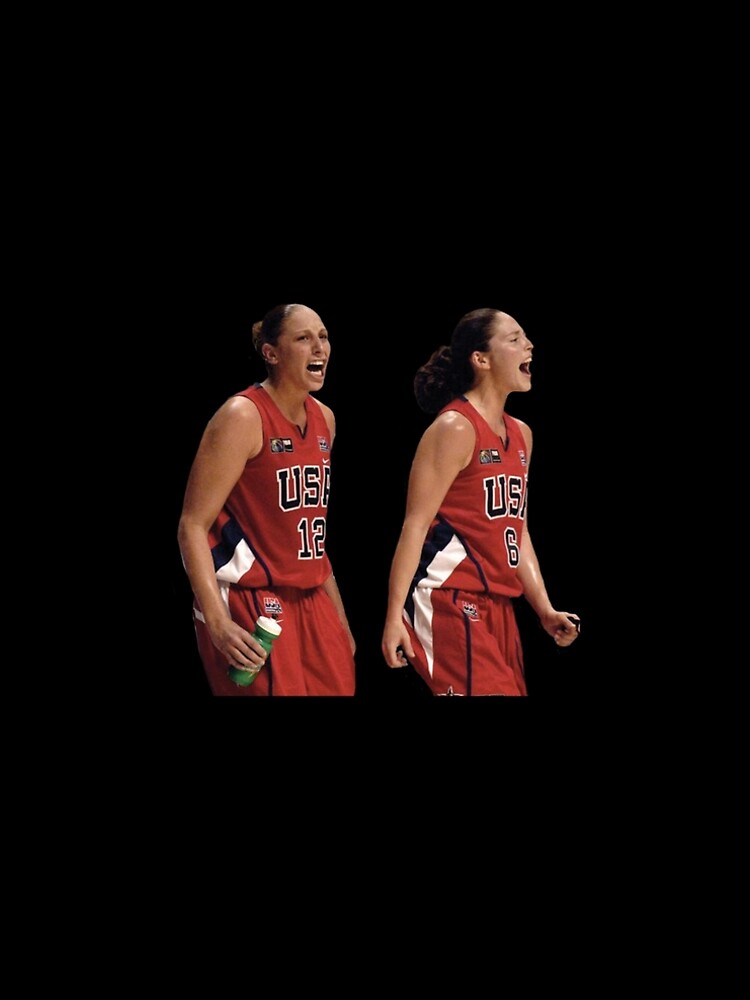 Sue Bird And Diana Taurasi Sticker A-Line Dress