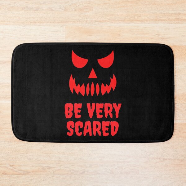 Item preview, Red Halloween Jackolantern Face Be Very Scared designed and sold by podguy.