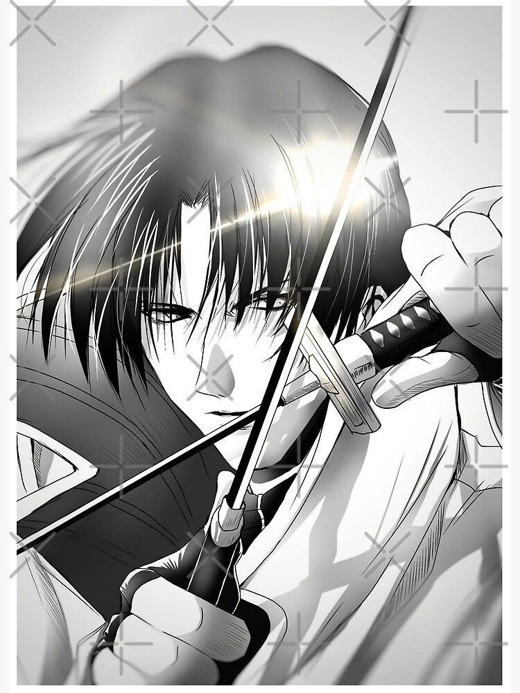 Himura Kenshin Rurouni Kenshin Manga Art Board Print for Sale by  zskasherman