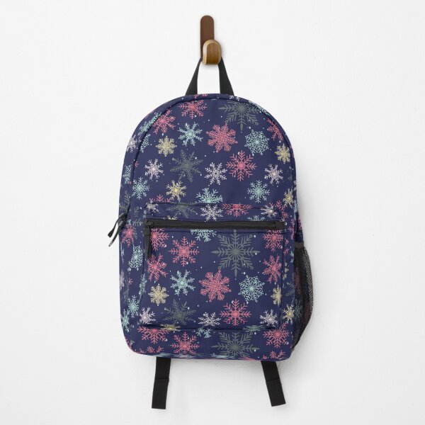 Item preview, colored snowflakes falling in winter designed and sold by huape.