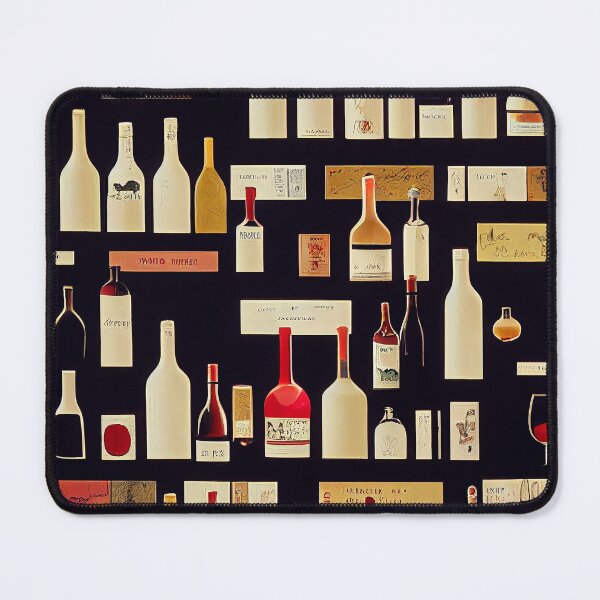Item preview, Bottles - Wall of bottles Art - Restaurant - Bar designed and sold by lapart.