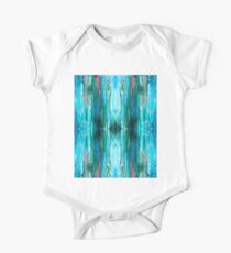 Abstract Ice Pattern One Piece - Short Sleeve