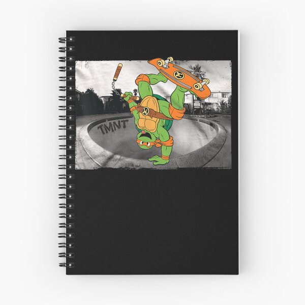 Item preview,  turtles michelangelo skating designed and sold by SonkeFleischman.