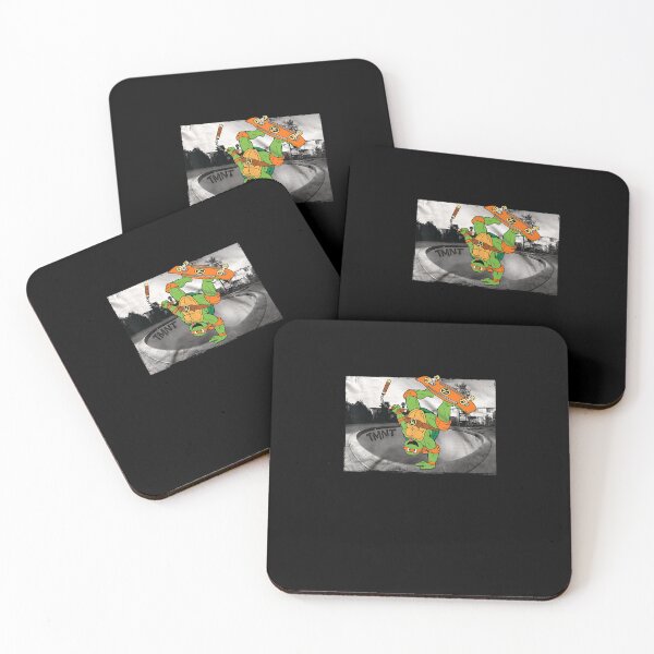Item preview,  turtles michelangelo skating designed and sold by SonkeFleischman.