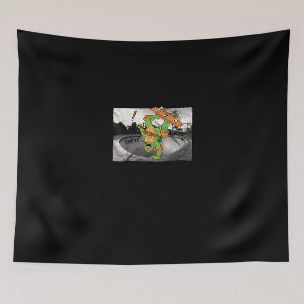 Item preview,  turtles michelangelo skating designed and sold by SonkeFleischman.