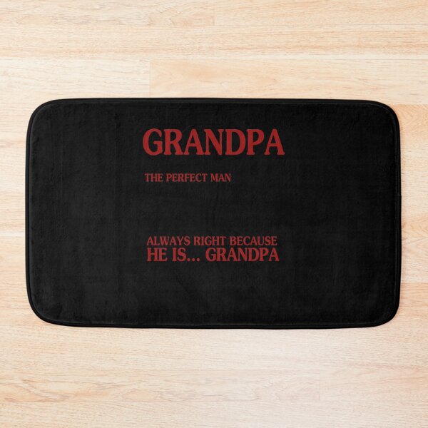 Item preview, Grandpa the perfect man funny cute happy vintage grandfather designed and sold by elizabethdawnn.