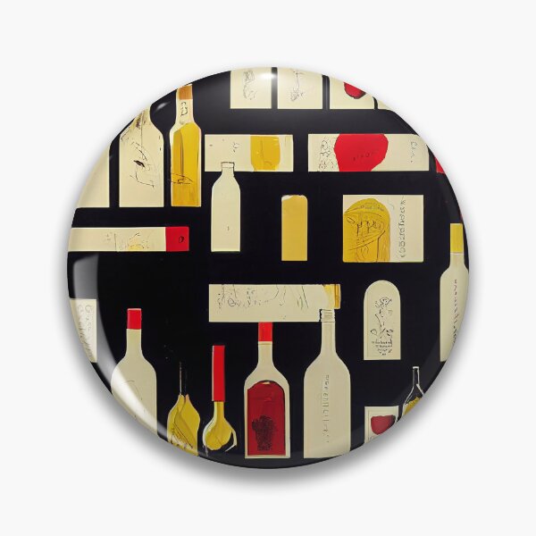 Item preview, Bottles - Wall of Bottles - Wine - Restaurant Art - Bar Art (Number 2) designed and sold by lapart.