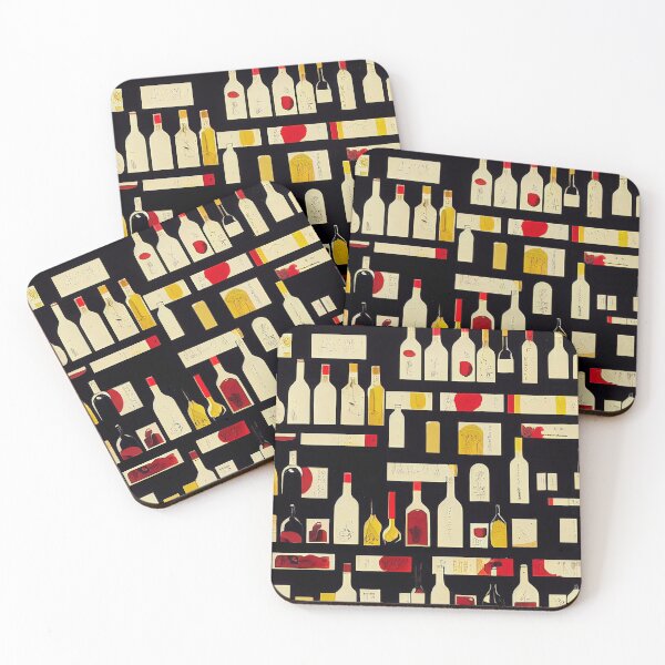 Item preview, Bottles - Wall of Bottles - Wine - Restaurant Art - Bar Art (Number 2) designed and sold by lapart.