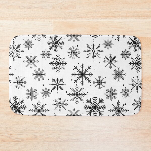 Item preview, snowflakes falling in winter night designed and sold by huape.