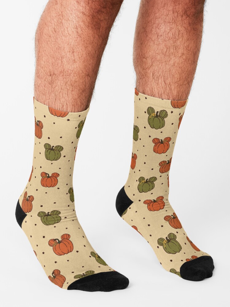 Discover Mickey Pumpkins Socks