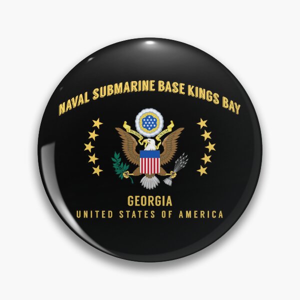 Item preview, Naval Submarine Base Kings Bay designed and sold by brizodesign.
