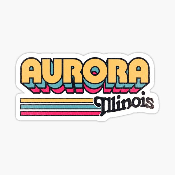 Item preview, Aurora, IL | City Stripes designed and sold by retroready.