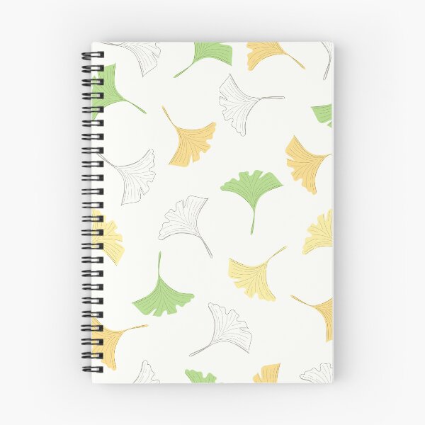 Item preview, Ginkgo biloba leaves seamless pattern designed and sold by Aoxydesign.