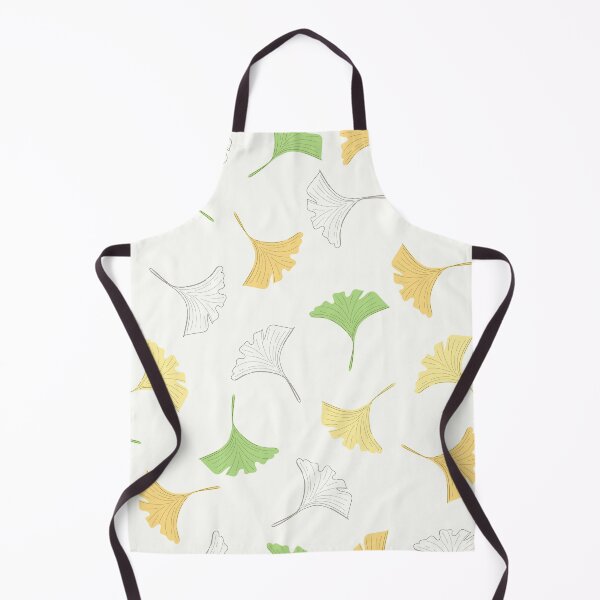Item preview, Ginkgo biloba leaves seamless pattern designed and sold by Aoxydesign.