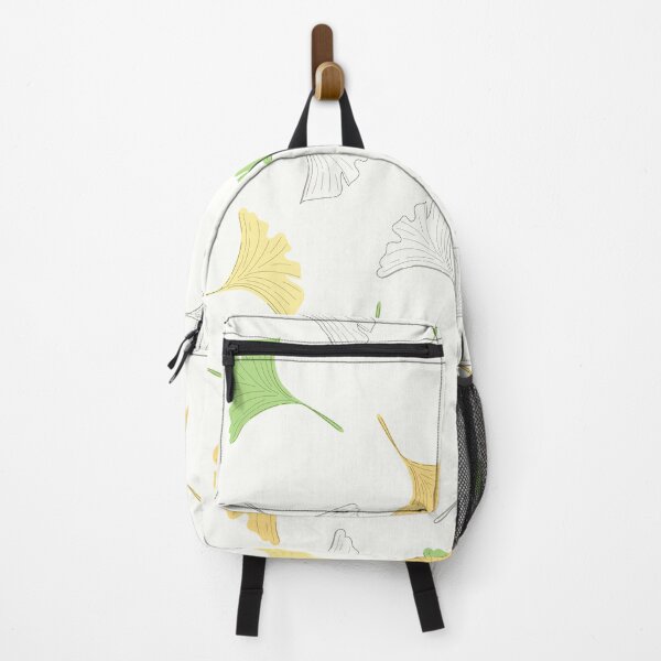 Item preview, Ginkgo biloba leaves seamless pattern designed and sold by Aoxydesign.