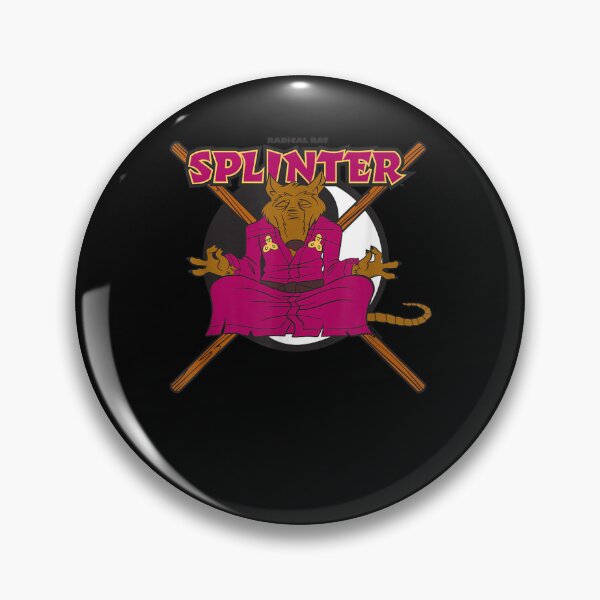 Item preview, turtles radical rat splinter designed and sold by SonkeFleischman.
