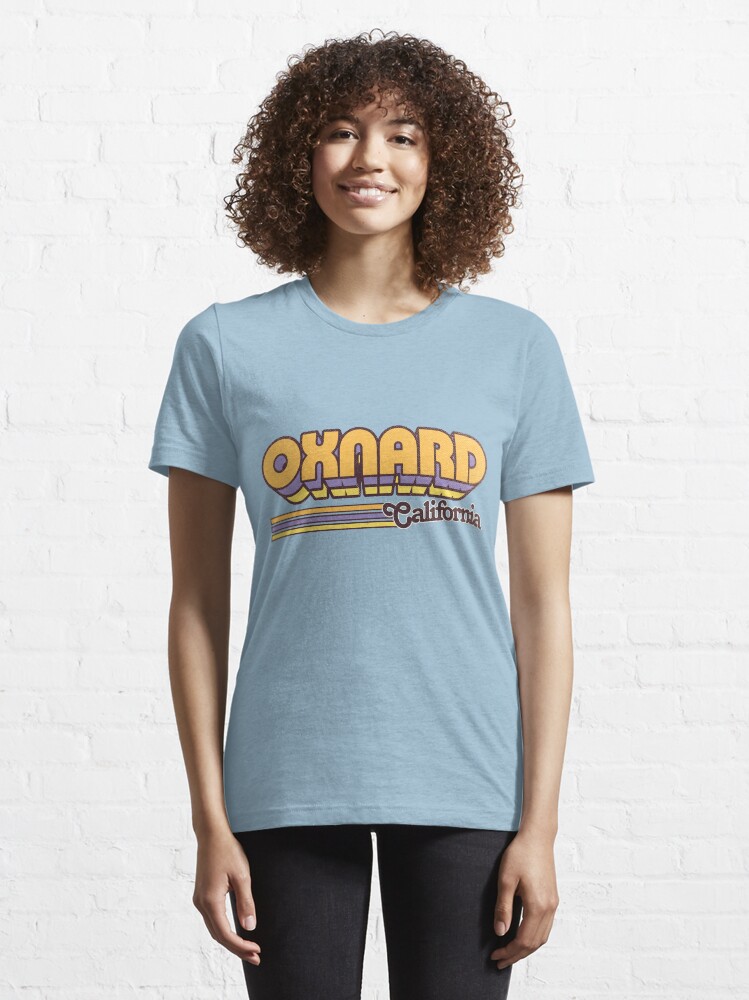 "Oxnard, CA City Stripes" Tshirt by retroready Redbubble
