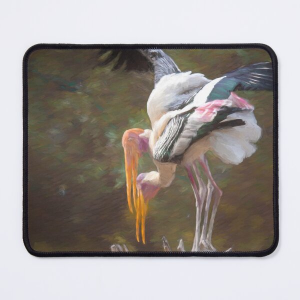 Item preview, Painted storks on a tree top designed and sold by Pravine Chester.