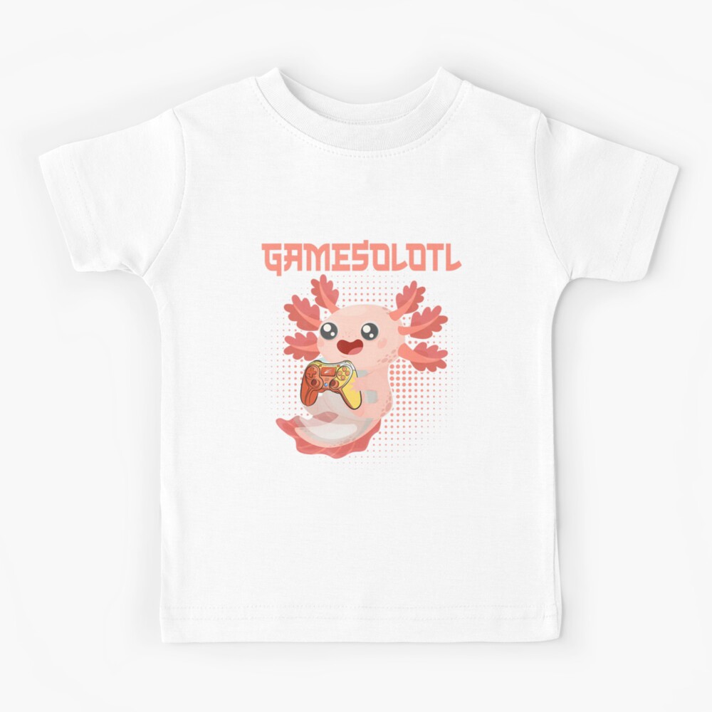 Bundle 4 Shirts Gamesolotl Axolotl Video Gamer Kawaii Pastel Goth buy Anime T-Shirt