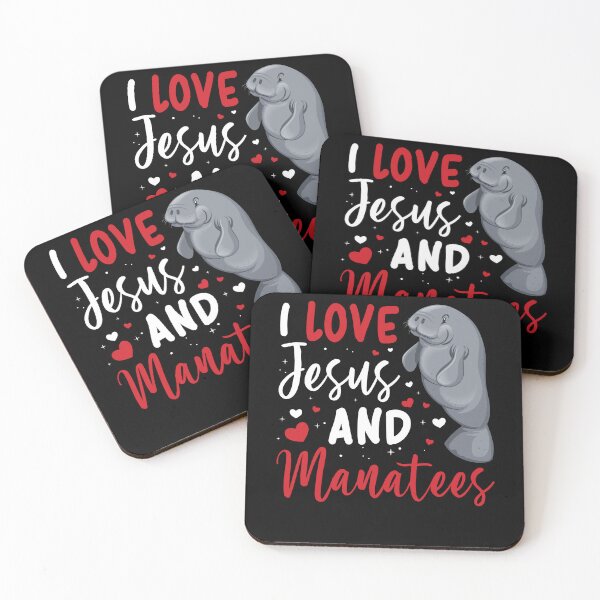 Item preview, I Love Jesus And Manatees designed and sold by Rich-Bogus.
