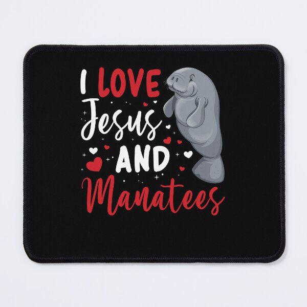 Item preview, I Love Jesus And Manatees designed and sold by Rich-Bogus.