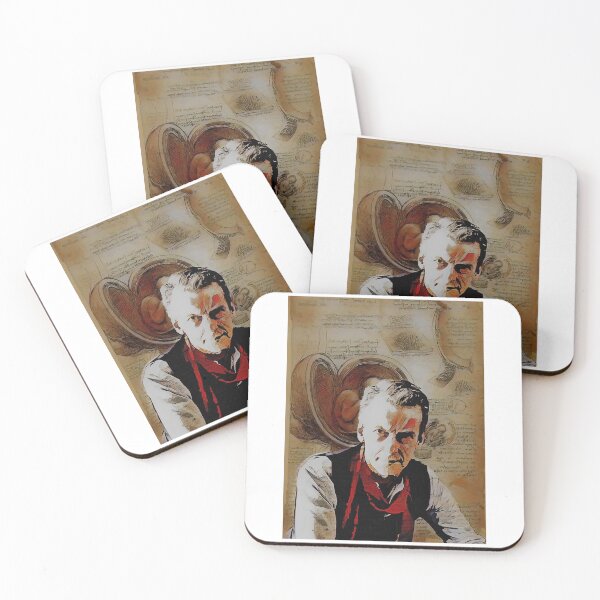 Item preview, Dark Grey Movies Da Vinci Peter Capaldi designed and sold by Christopheroppe.