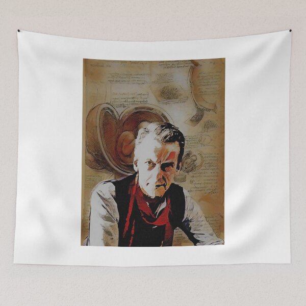 Item preview, Dark Grey Movies Da Vinci Peter Capaldi designed and sold by Christopheroppe.