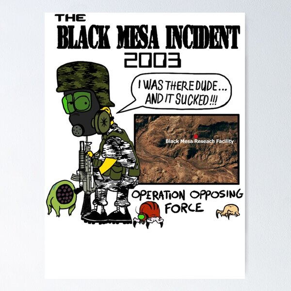 Aperçu de l'œuvre Vétéran de l'incident de Black Mesa créée et vendue par ASHLHILLAERT.