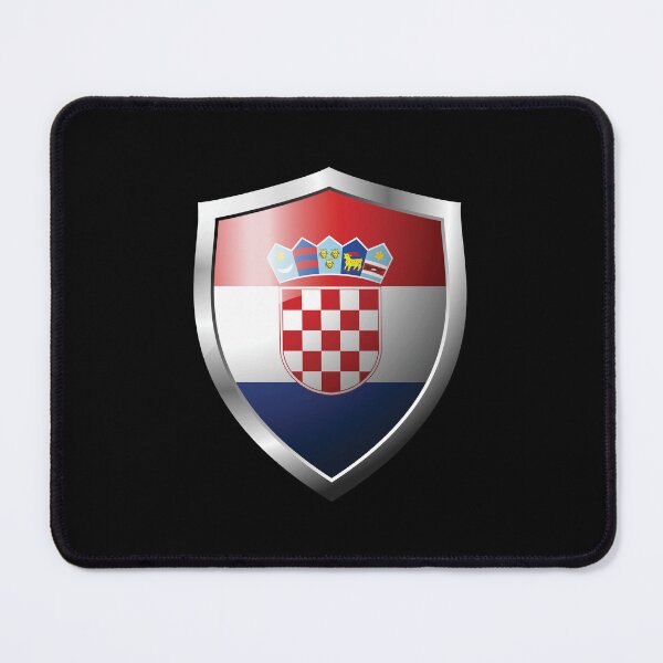 Item preview, Strong Croatia Flag Shield Country designed and sold by HelloFromAja.