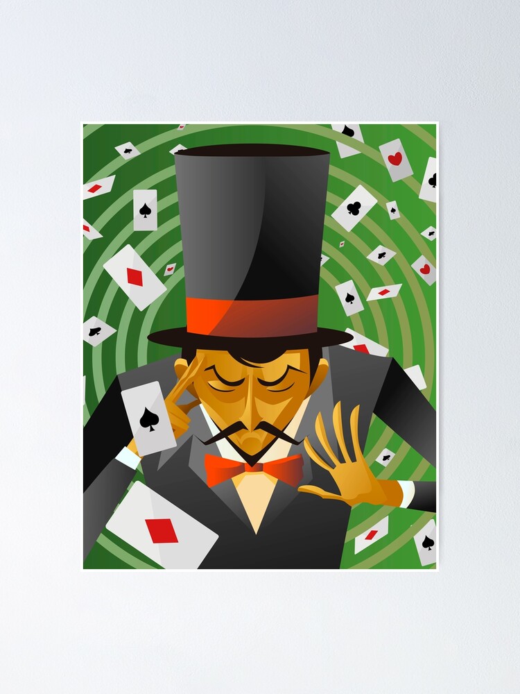 Poster Chapeau de magicien