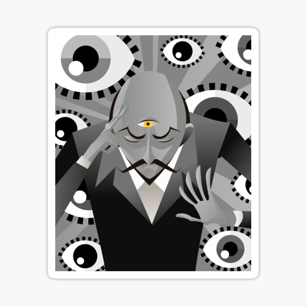 Item preview, third eye mentalist with eyes background designed and sold by matintheworld.