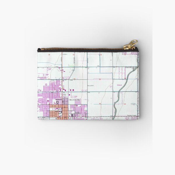 Item preview, Vintage Map of Chandler & Gilbert Arizona (1952) designed and sold by BravuraMedia.