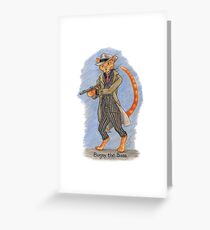 Bugsy the Boss Greeting Card