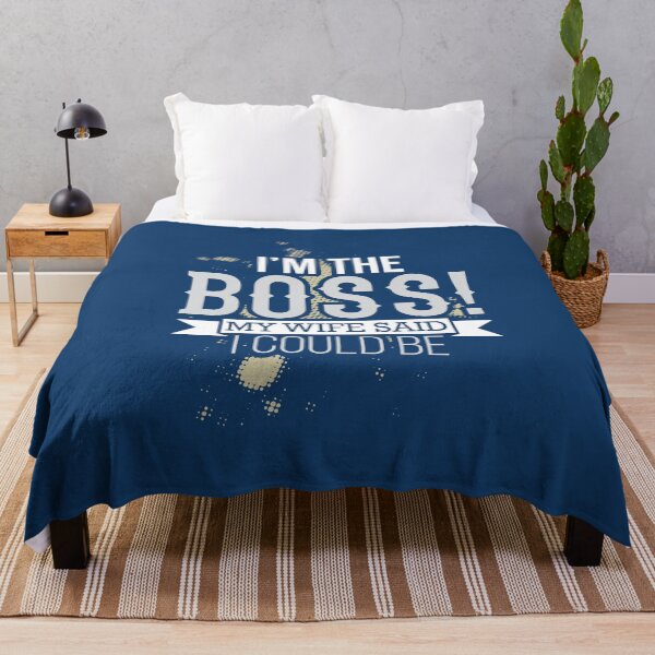 Item preview, I'm The Boss! My Wife said I Could Be. designed and sold by Styleishere.