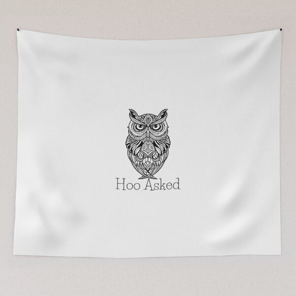 Item preview, Hoo Asked Joke Design designed and sold by Williamdripfoe.