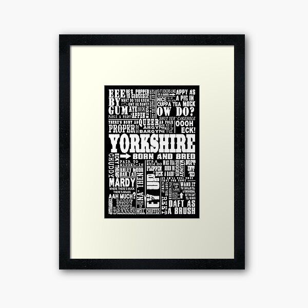 Item preview, YORKSHIRE SAYINGS designed and sold by DOOLALLY.