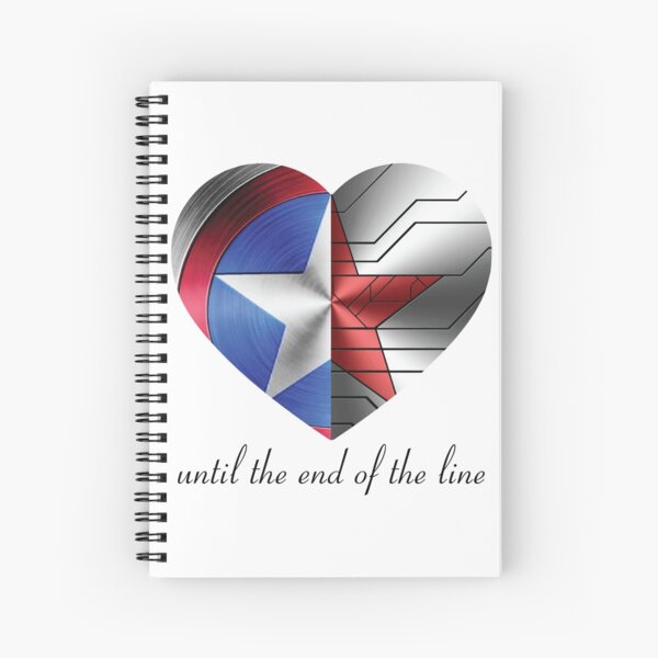 Stucky Heart Spiral Notebook