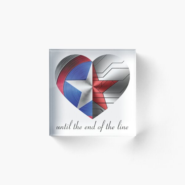 Stucky Heart Acrylic Block
