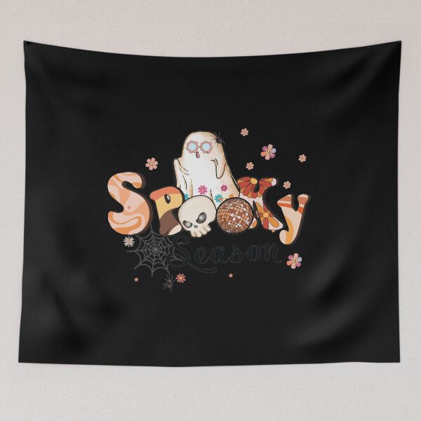Artikelvorschau, Retro BOHO Spooky Halloween Ghost entworfen und verkauft von RoguePixel.