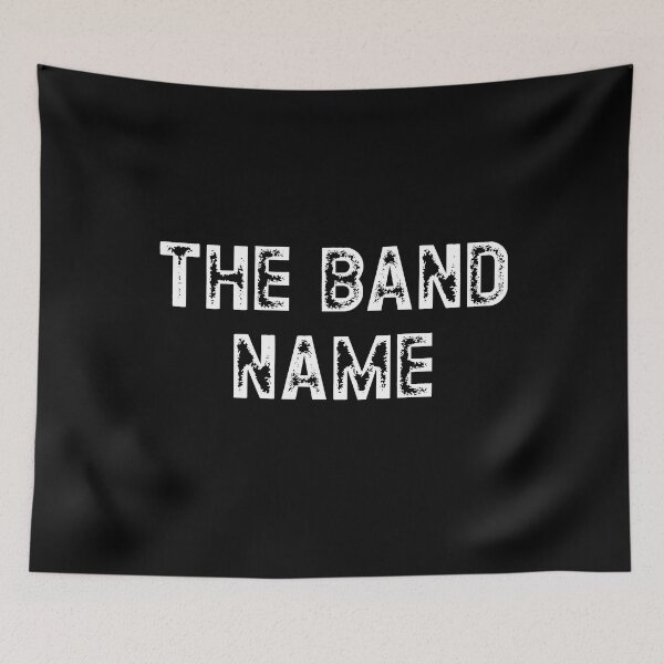 Item preview, The Band Name designed and sold by RoguePixel.