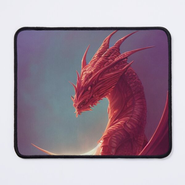 Item preview,  Sexy Red Dragon Serpent Lady Lizard Art designed and sold by theniteflix.