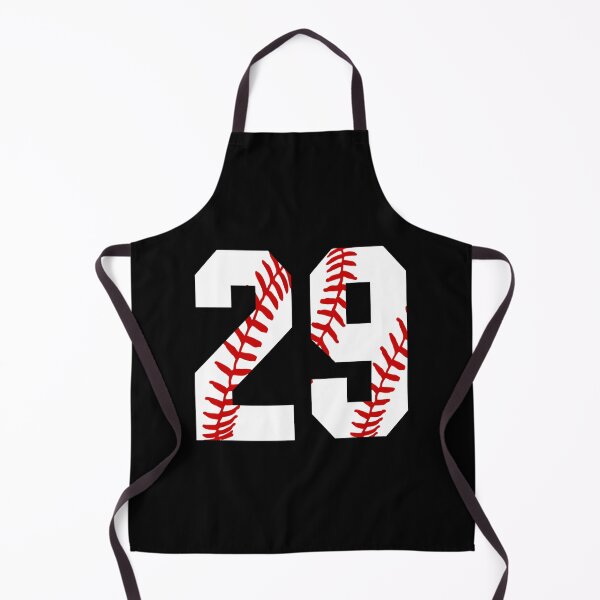 Item preview, Number Twenty-Nine 29 Baseball Jersey Number 29 Ball Laces Sticker designed and sold by pennysarabb.