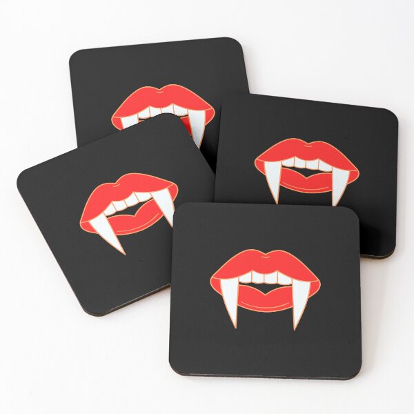 Item preview, Halloween 2022 - Vampire Fangs and Red Lips  designed and sold by olegarh.